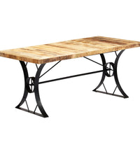 Esstisch 180×90×76 cm Mango Massivholz