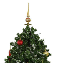 Schneiender Weihnachtsbaum mit Schirmfuß Grün 190 cm