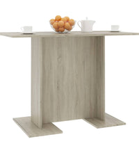 Esstisch Sonoma-Eiche 110x60x75 cm Holzwerkstoff