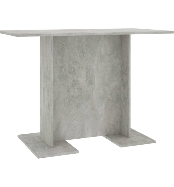 Esstisch Betongrau 110x60x75 cm Holzwerkstoff