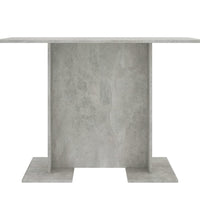 Esstisch Betongrau 110x60x75 cm Holzwerkstoff