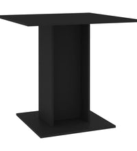 Esstisch Schwarz 80x80x75 cm Holzwerkstoff
