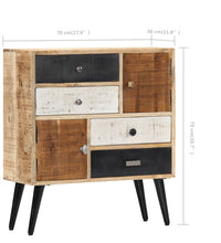 Sideboard 70x30x78 cm Mango-Massivholz