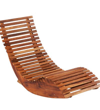 Schaukelstühle Sonnenliegen 2 Stk. Akazienholz