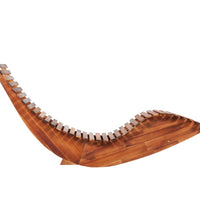 Schaukelstühle Sonnenliegen 2 Stk. Akazienholz