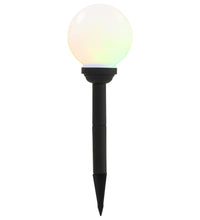 Außen-Solarlampen 8 Stk. LED Kugel 15 cm RGB