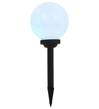 Außen-Solarlampen 6 Stk. LED Kugel 20 cm RGB