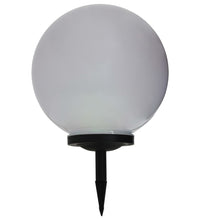 Außen-Solarlampen 2 Stk. LED Kugel 40 cm RGB
