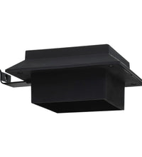 Solar-Außenleuchten 12 Stk. LED Rechteckig 12 cm Schwarz