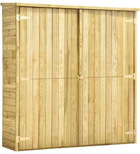 Garten-Geräteschuppen 163x50x171 cm Kiefernholz Imprägniert