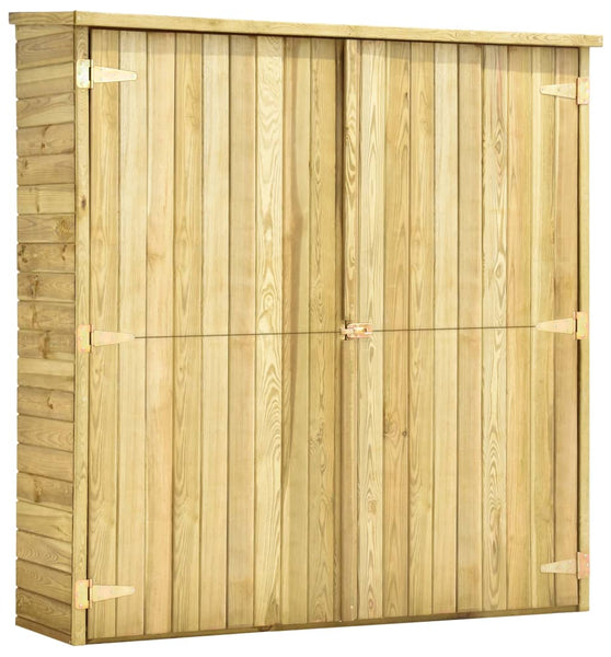 Garten-Geräteschuppen 163x50x171 cm Kiefernholz Imprägniert