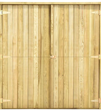 Garten-Geräteschuppen 163x50x171 cm Kiefernholz Imprägniert