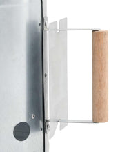 Anzündkamin für Holzkohlegrill Verzinkter Stahl