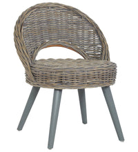 Sessel Kubu-Rattan Grau