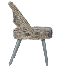 Sessel Kubu-Rattan Grau