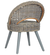 Sessel Kubu-Rattan Grau