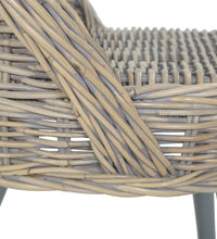 Sessel Kubu-Rattan Grau