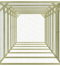 Hühnerkäfig 1,5x9x1,5 m Imprägniertes Kiefernholz