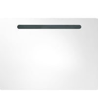 LED-Spiegelschrank 80x9,5x55 cm