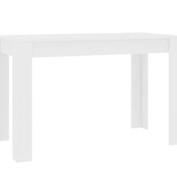 Esstisch Weiß 120x60x76 cm Holzwerkstoff