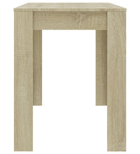 Esstisch Sonoma-Eiche 120x60x76 cm Holzwerkstoff