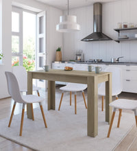 Esstisch Sonoma-Eiche 120x60x76 cm Holzwerkstoff