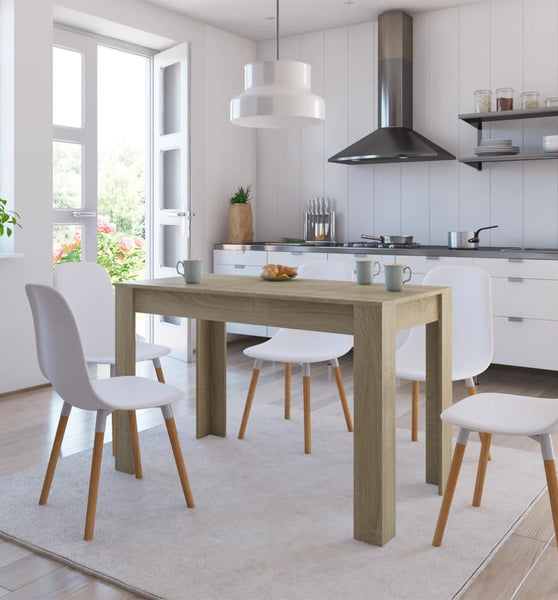 Esstisch Sonoma-Eiche 120x60x76 cm Holzwerkstoff