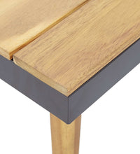 7-tlg. Garten-Lounge-Set mit Kissen Massivholz Akazie Braun