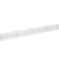 vidaXL Gabionen-Hochbeet Verzinkter Stahl 360×30×30 cm