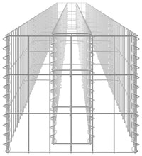 Gabionen-Hochbeet Verzinkter Stahl 450×30×30 cm