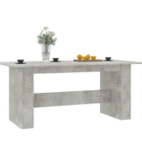 Esstisch Betongrau 180x90x76 cm Holzwerkstoff