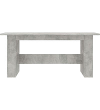 Esstisch Betongrau 180x90x76 cm Holzwerkstoff