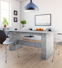 Esstisch Betongrau 180x90x76 cm Holzwerkstoff