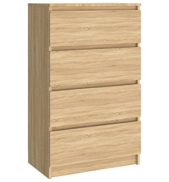 Sideboard Sonoma-Eiche 60x35x98,5 cm Holzwerkstoff