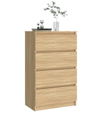 Sideboard Sonoma-Eiche 60x35x98,5 cm Holzwerkstoff