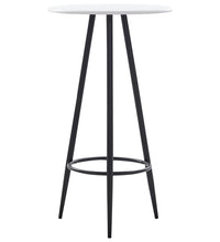Bartisch Weiß 60×107,5 cm MDF