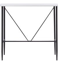 Bartisch Weiß 120 x 60 x 110 cm MDF
