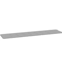 Gartenbank-Auflage Grau 200x50x3 cm Oxford-Gewebe