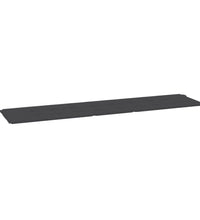 Gartenbank-Auflage Schwarz 200x50x3 cm Oxford-Gewebe