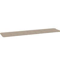 Gartenbank-Auflage Taupe 200x50x3 cm Oxford-Gewebe