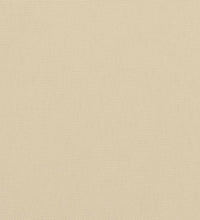 Gartenbank-Auflage Beige 120x50x3 cm Oxford-Gewebe