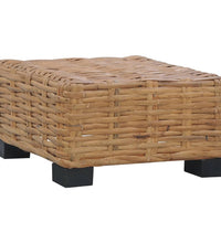 Couchtisch 47x47x28 cm Rattan Natur