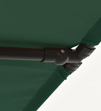 Sonnenschirm mit Aluminium-Mast 2x1,5 m Grün