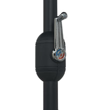 Sonnenschirm mit Aluminium-Mast 270x246 cm Terrakotta