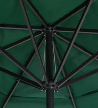 Sonnenschirm mit Aluminium-Mast 600 cm Grün