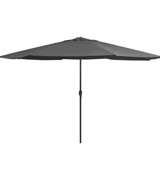 Sonnenschirm mit Metall-Mast 390 cm Anthrazit
