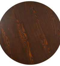 Bistrotisch Dunkelbraun 80 cm MDF
