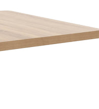 Bistrotisch Hellbraun 80x80 cm MDF