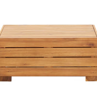 8-tlg. Garten-Sofagarnitur mit Auflagen Akazienholz Dunkelgrau