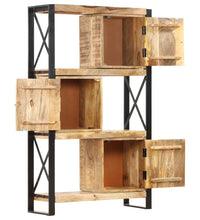 Bücherregal 90x30x150 cm Massivholz Mango